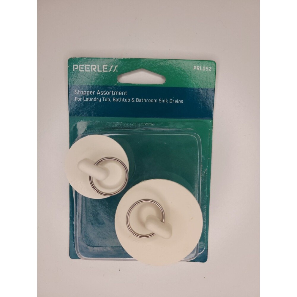 Rubber Drain Stoppers Assortment Bathtub Laundry Tub Bath room Sink Peerless